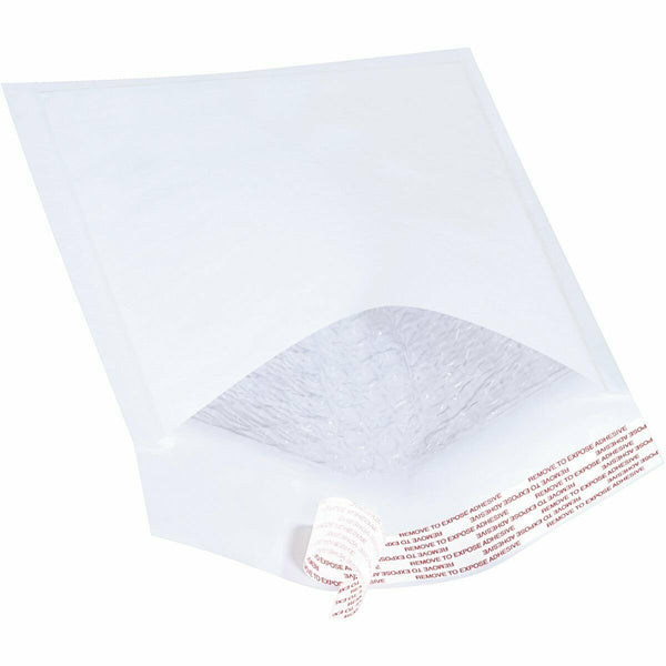 #000 4x8 White Kraft Paper Padded Bubble Envelopes Mailers Shipping
